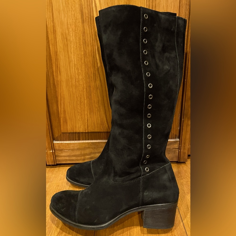 Womens Hush Puppies Suede tall boots